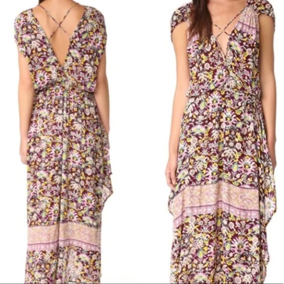 Free People Dresses & Skirts - Free People Petra Maxi Floral Dress Size S/P